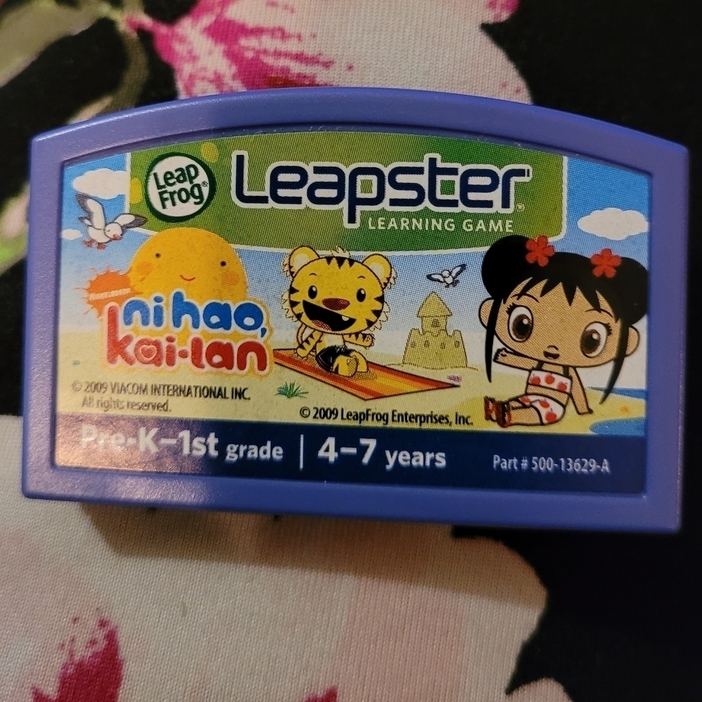 Leapster Leapfrog  Niho kai-tan used pre k - 1st grade 4-7years old